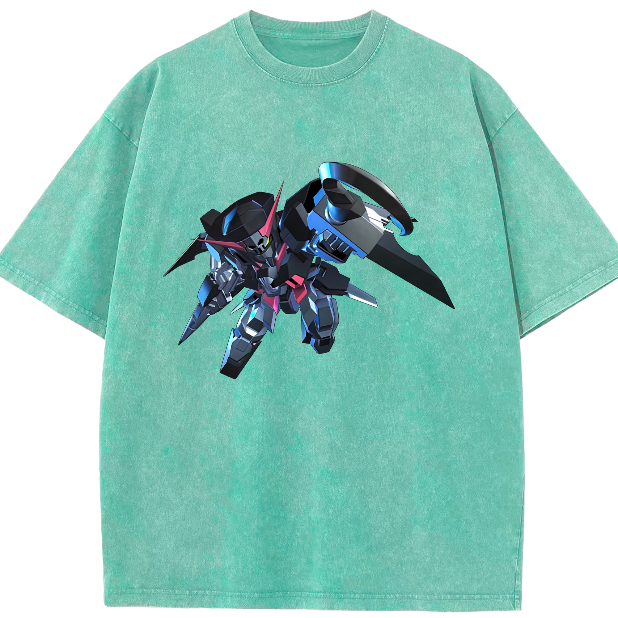 （画像用） 機動戦士ガンダム Mobile Suit Gundam 綿100% ヴィンテージ風 半袖Tシャツ（フロントプリント）